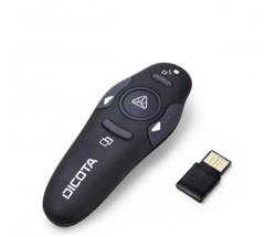 DICOTA_Pin Point Wireless presenter with integrated laser pointer