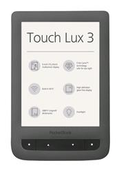 E-book POCKETBOOK 627 Touch Lux 4, šedý