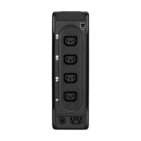 Eaton 3P Ellipse UPS USB IEC, 700 VA, 420 W, Input: C14, Outputs: (3) C13, (1) C13 surge only, USB charge, Tower