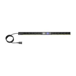 Eaton Switched G4 Rack PDU, 0U, 22.5U, C20 input, 3m cord, 1ph, 3.7kW, 16A, 200-240V, 24 outlets (12)C13, (12)C39