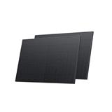 EcoFlow sada dvoch 400W pevných solárnych panelov