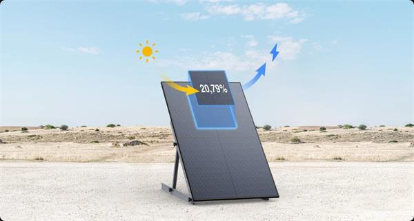 EcoFlow sada dvoch 450W pevných solárnych panelov