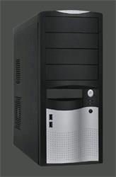 Eurocase ML-5410 skrinka ATX, USB3.0, čierna&strieb.,clip,bez zdroja
