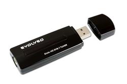 EVOLVEO 2x HD DVB-T USB tuner Venus s diaľkovým ovládaním a anténou