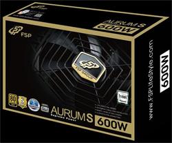 Fortron FSP zdroj AURUM S 600W, 80PLUS GOLD, 21dB