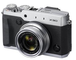 FUJIFILM FinePix X30 EXR Silver, 12,3 Mpix, 4x opt. zoom (28-112), 3" LCD, SD/SDHC