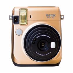 FUJIFILM Instax Mini 70 Gold - unikatny fotoaparat s tlacou fotografii