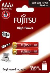 Fujitsu High Power alkalická batéria 1.5V, LR03/AAA, blister 2ks