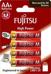 Fujitsu High Power alkalická batéria 1.5V, LR06/AA, blister 4ks