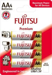 Fujitsu Premium Power alkalická batéria 1.5V, LR06/AA, blister 4ks