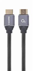 Gembird kábel HDMI High speed (M - M), séria Premium, Ethernet, pozlátené konektory, 10 m