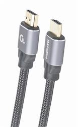 Gembird kábel HDMI High speed (M - M), séria Premium, Ethernet, pozlátené konektory, 5 m,