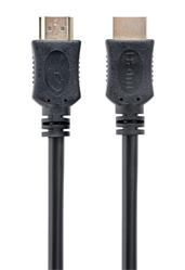 Gembird kábel HDMI High speed (M - M), séria Select, Ethernet, pozlátené konektory, 1.8 m, čierny