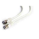 Gembird patch kábel Cat6 FTP, 0.25 m, biely