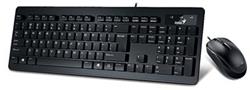 Genius set klávesnica SlimStar C130+myš. SK. Čierna USB.