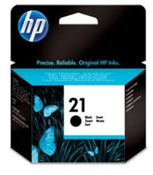 HP No. 21 Black Inkjet Print Cartridge (5 ml)- Blister