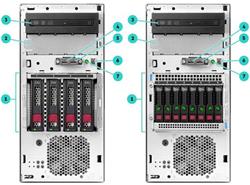HP ProLiant ML30 G10 E-2134 3.5GHz 4-core 1P 16GB-U S100i 8SFF 500W RPS Solution Server