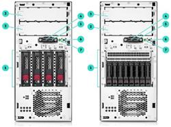 HPE ProLiant ML30 G10+ E-2314 2.8GHz 4-core 1P 32GB-U 2x 1TB HDD 4LFF 350W PS Server
