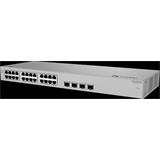 Huawei Data Communication,S220S-24T4JX,S220S-24T4JX,S220S-24T4JX (24*10/100/1000BASE-T ports, 2*10GE SFP+ ports, 2*2.5GE