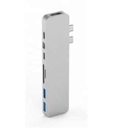 HyperDrive™ PRO USB-C Hub pro MacBook Pro - Silver