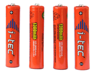 i-Tec nabijacie baterie AAA Ni-Mh (4x1300mAh)