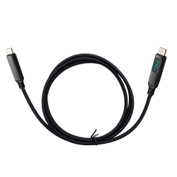 i-tec Thunderbolt 4/USB4 Class Pro Cable 240W with LCD (40 Gbps, 150 cm)