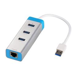 i-tec USB 3.0 Metal HUB 3 Port With Gigabit Ethernet