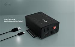i-tec USB-C/USB-A Metal Charging+Data HUB, 15W per port, 10x USB-C, 180W