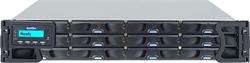 Infortrend,DS S12F-G1440-2, 2U 12-bay 3Gb/s SATA/SAS HDD to FC /2ports 4Gb/s/single contoller/ RAID