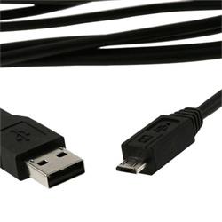 Kábel USB micro 2.0 USB A(M)-microUSB B(M) 1m