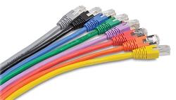KEline patch kábel Cat6A, S/FTP, LSOH, 15m , žltý