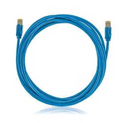 KELine Patch kábel Cat6A, STP, LSOH, 10m, modrý