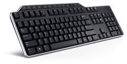Keyboard : US/Euro (QWERTY) Dell KB-522 Wired Business Multimedia USB Keyboard Black (Kit)