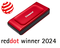 Kingston 2TB externý SSD XS1000 RED Series USB 3.2 Gen 2x2, ( r1050 MB/s, w1000 MB/s )