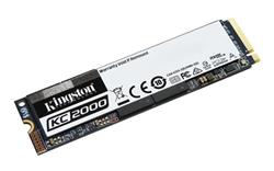 Kingston 500GB KC2000 SSD PCIe Gen3 x4 NVMe M.2 2280 ( r3000MB/s, w2000MB/s )