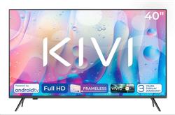 KIVI TV 40F760QB, 40" (100cm), HD LED TV, AndroidTV 11, Black, 1920x1080, 60 Hz,2x8W, 33 kWh/1000h ,HDMI ports 2