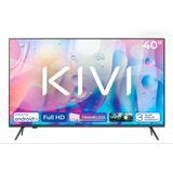 KIVI TV 40F760QB, 40" (100cm), HD LED TV, AndroidTV 11, Black, 1920x1080, 60 Hz,2x8W, 33 kWh/1000h ,HDMI ports 2