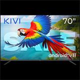 KIVI TV 70U760QB, 70" (175cm), UHD LED TV, AndroidTV 11, Black, 3840x2160, 60 Hz, GAME MODE, HLG, HDR, 115 kWh,WIFI5