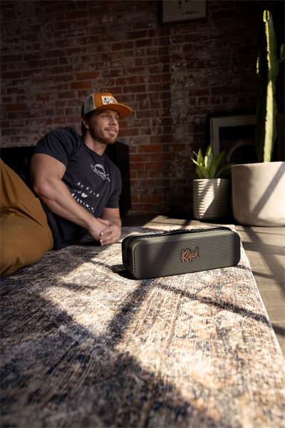 KLIPSCH Detroit, prenosný Bluetooth reproduktor, 60 W, čierny