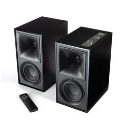 Klipsch The Fives, aktívne reproduktory, 160 W, Bass-reflex, BT, HDMI ARC, USB, Opt., Phono/Line In, matná čierna, pár
