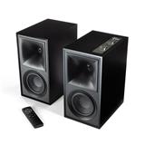 Klipsch The Fives, aktívne reproduktory, 160 W, Bass-reflex, BT, HDMI ARC, USB, Opt., Phono/Line In, matná čierna, pár