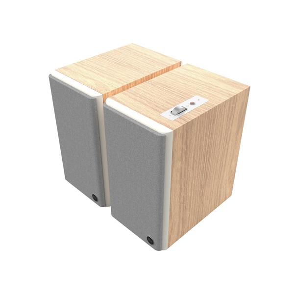 Klipsch The Fives II, aktívne reproduktory, červený dub