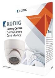 König Atrapa interiérovej dome kamery s infračerveným blikajúcim LED svetlom