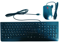 Lenovo Essential USB Keyboard and Mouse Combo - slovenska klavesnica, mys, AI