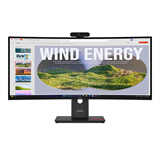 Lenovo T34WD-40 34" 3440x1440 3000:1 300cd 4ms HDMI+DP+USB+USB-C+RJ45 dock PD100W webcam 3y