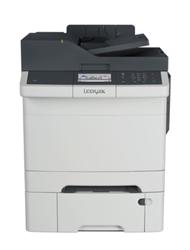 Lexmark CX410dte, color laser MFP, 4800,30/30ppm,512MB, 800MHz, USB, Duplex, GLan,Tray, Fax
