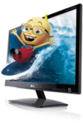 LG D2542P-PN 25"W LED LCD 1920x1080 5 000 000:1 5ms 250cd DVI HDMI cierny 3D