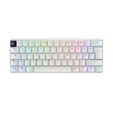 Logitech® G PRO X 60 LIGHTSPEED Wireless Gaming Keyboard (Tactile)-WHITE-US INT'L-2.4GHZ/BT