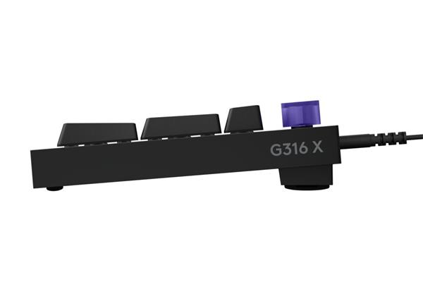 Logitech® G316 X 98 - BLACK - CZE-SKY, hmatová