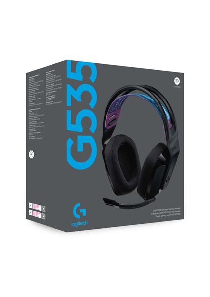 Logitech® G535 LIGHTSPEED Wireless Gaming Headset - BLACK - EMEA